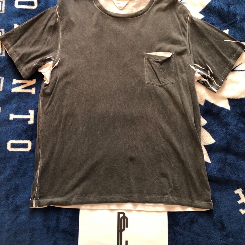 rag & bone Distressed T-Shirt - Picture 2 of 4